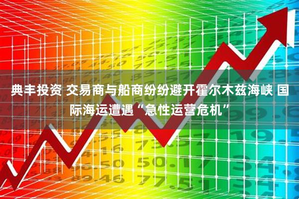 典丰投资 交易商与船商纷纷避开霍尔木兹海峡 国际海运遭遇“急性运营危机”