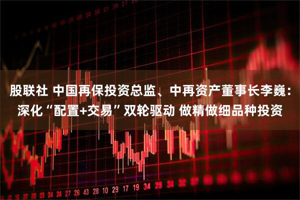 股联社 中国再保投资总监、中再资产董事长李巍：深化“配置+交易”双轮驱动 做精做细品种投资
