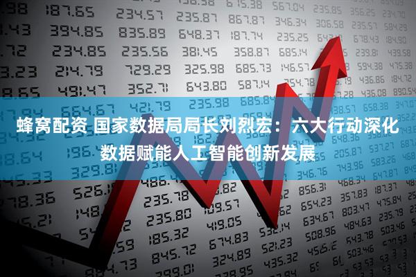 蜂窝配资 国家数据局局长刘烈宏：六大行动深化数据赋能人工智能创新发展