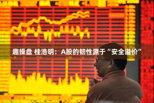 趣操盘 桂浩明：A股的韧性源于“安全溢价”