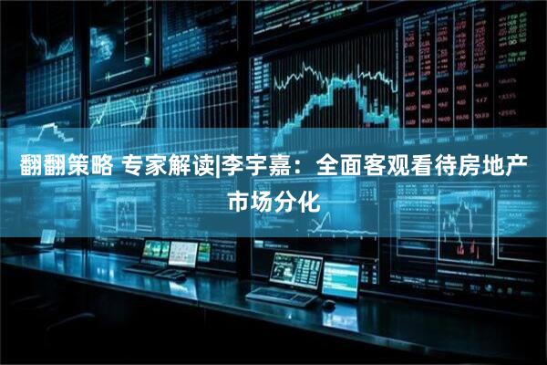 翻翻策略 专家解读|李宇嘉：全面客观看待房地产市场分化